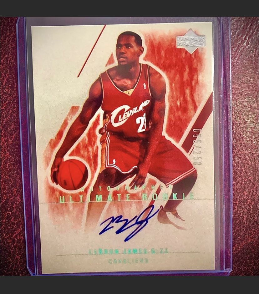 Lebron James Autographed Rookie Card for Sale in Manasquan, NJ - OfferUp