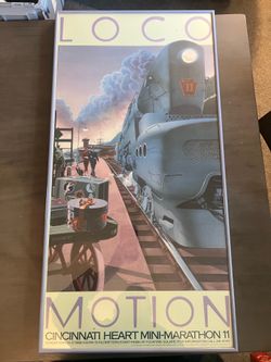 Marathon promotional advertisement