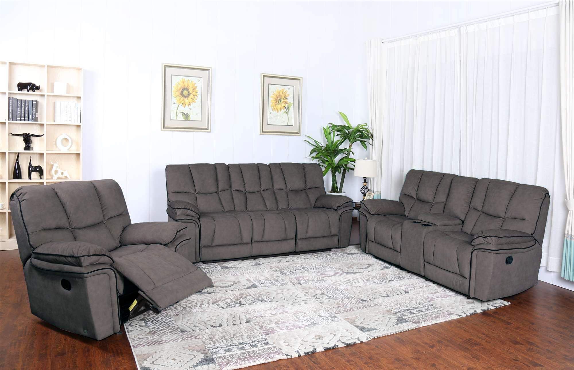 COMFY NEW BARCELONA RECLINING SOFA AND LOVESEAT SET ON SALE ONLY $1099. IN STOCK SAME DAY DELIVERY 🚚 EASY FINANCING