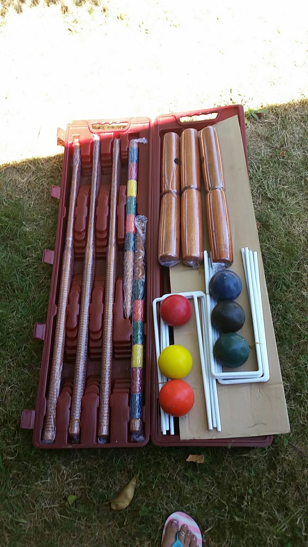 Franklin Professional Croquet Set, new