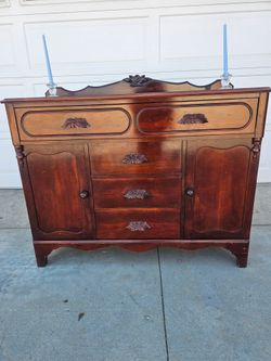 Vintage American Cherry Server/ Buffet/ Sideboard