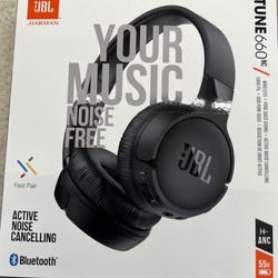 JBL Tune 660 Nc Noise Cancellation Bluetooth Headphones 