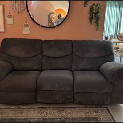 Reclining Sofa - Gray 