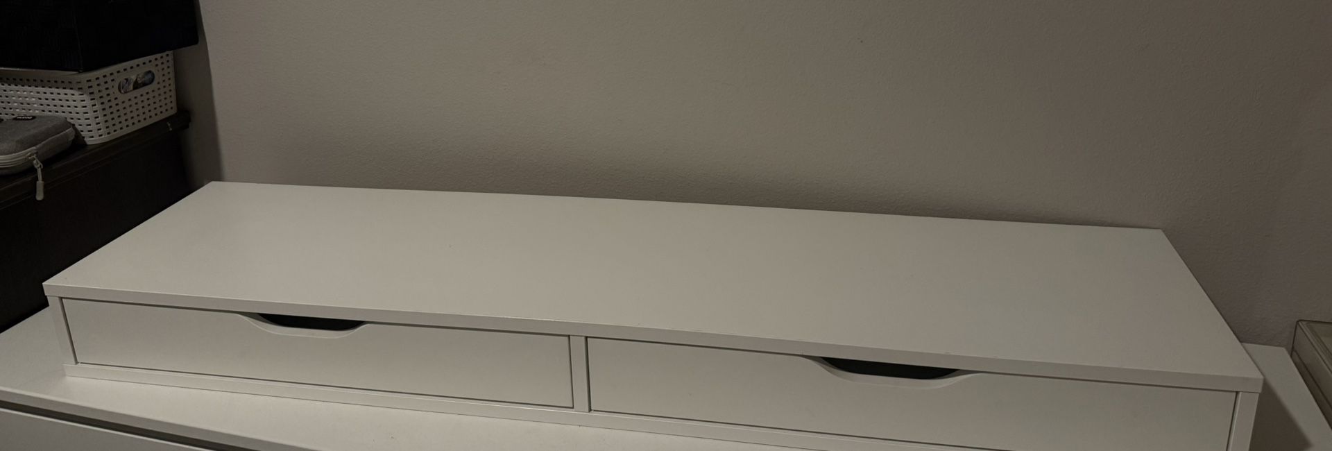 Ikea wall shelf with storage