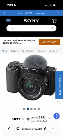 Sony ZV-e10