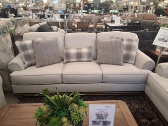 Sofa & Loveseat Set, W/ Pillows