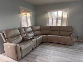 Ashley furniture L shaped reclining sectional