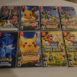 Nintendo Switch GAMES*