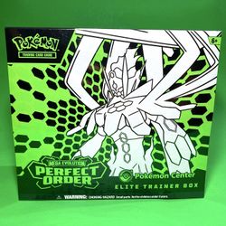 Perfect Order Pokemon Center ETB Firm Price