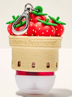Adorable! BATH & BODY WORKS💕🍓STRAWBERRIES 🍓💕Pocketbac Holder
