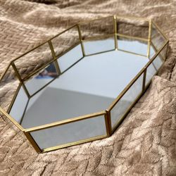 MIRRORED VANITY TRAY
