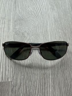 NEW Ray-Ban RB3254 ‘Gunmetal’ Crystal Green Polarized Sunglasses