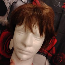 Brown Short Bob Wig 
