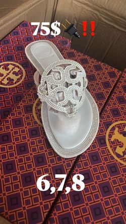 Tory Burch Miller Crystal Embellished Sandal