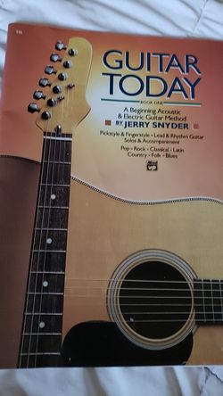 Guitar Today book like new,YES AVAILABLE