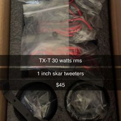 Skar tweeters 1.5 inch 30 watts 