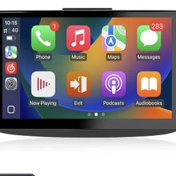 Car Radio for Honda CRV 2012 2013 2014 2015 2016 Wireless Carplay & Android Auto, 10.1 Inch IPS Touch Screen Car Stereo in Dash GPS Bluetooth FM WiFi 