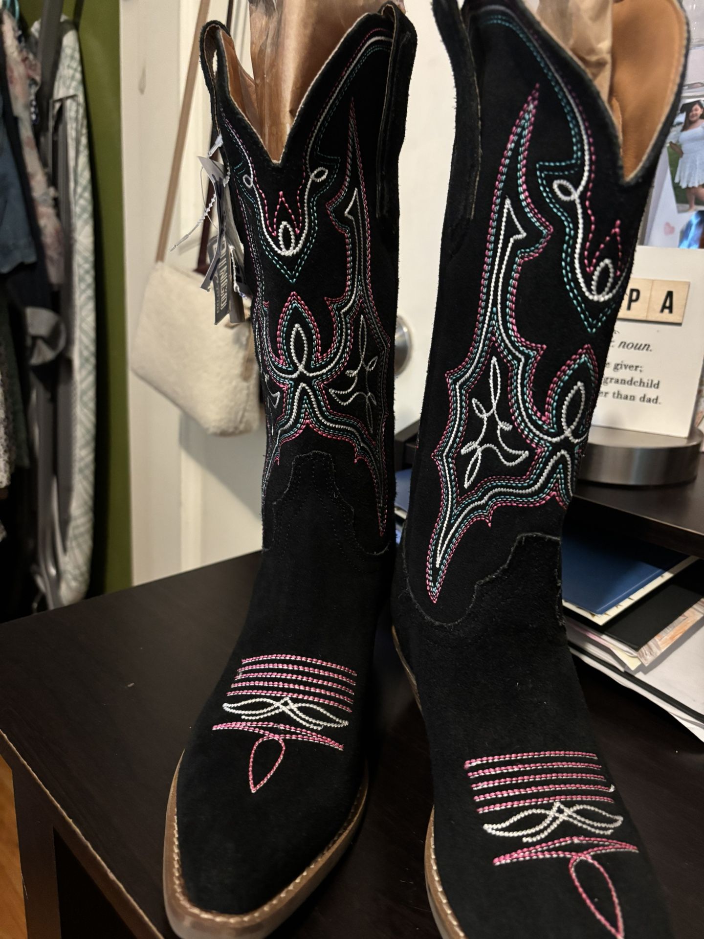 Suede Western Women’s Boots 