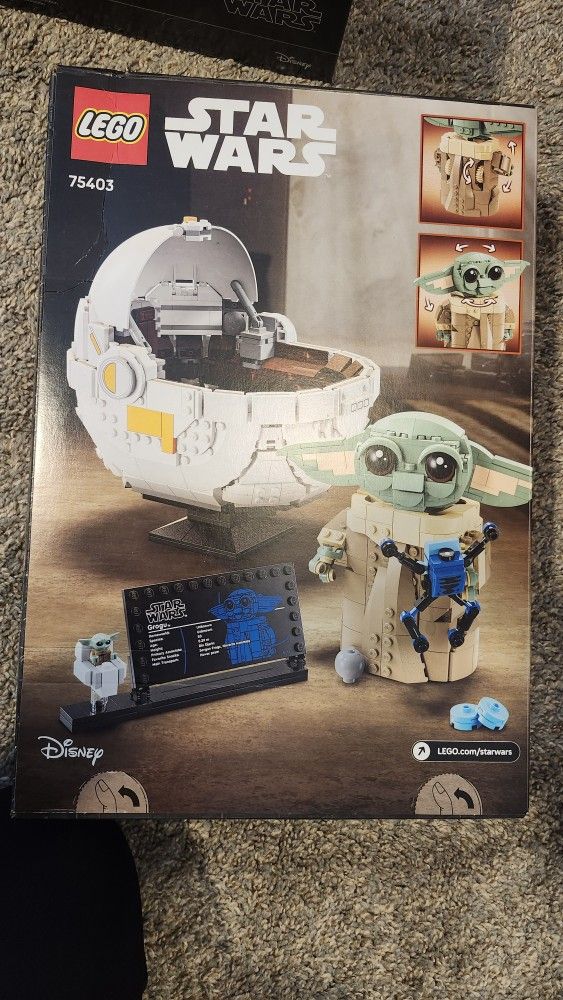 LEGO Star Wars Grogu with Hover Pram