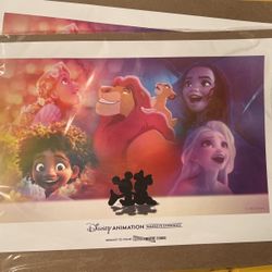 Disney Animation Immersive Experience Poster 