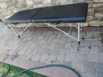 Massage table, lash bed , with LED lamp
