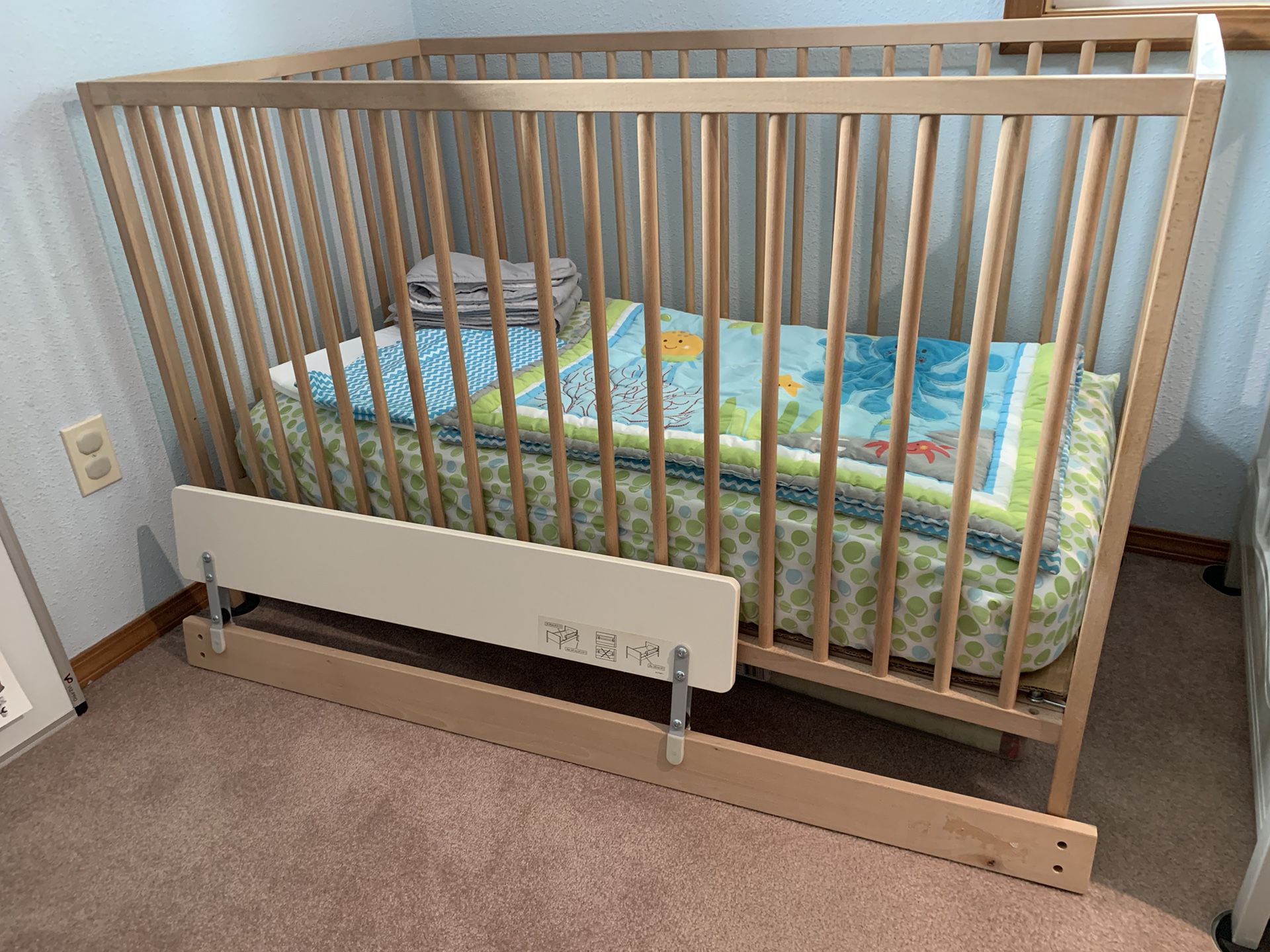 Convertible Crib to Toddler Bed