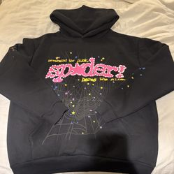 Sp5der Hoodie Black 