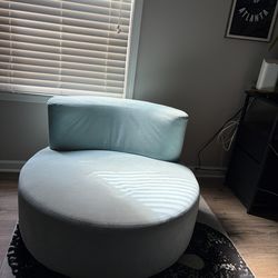 Blue Swivel Chair
