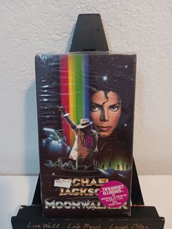 MICHAEL JACKSON MOONWALKER VHS TAPE 1988 VINTAGE RARE SMOOTH CRIMINAL MUSICAL
