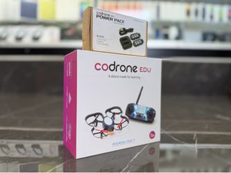 Codrone EDU Drone with three battery’s (Programming learning drone) (Take It Home In Payments/ llévatelo a casa en pagos) only $10 down