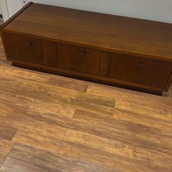 Mitchell Gold + Bob Williams Mondrian Rectangular Walnut Console Cocktail Table 