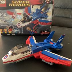 Lego Marvel Captain America Jet Pursuit