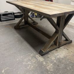**  Includes Materials.!! Made 2 Order Farm Style  Table Legs **