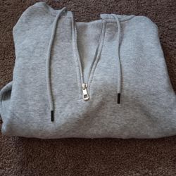 Grey cropped sweater