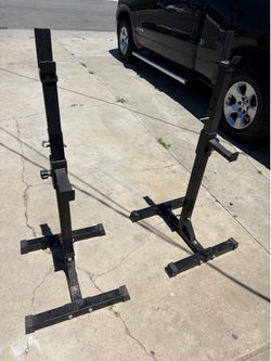 Squat stands (adjustable)
