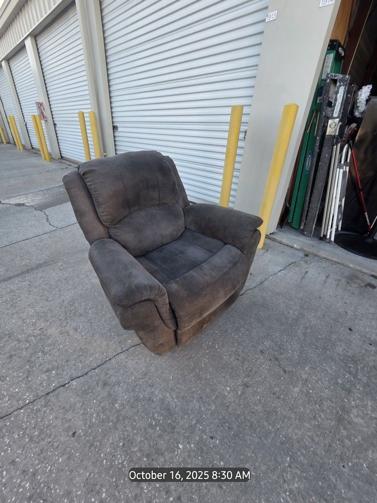 Grey Recliner