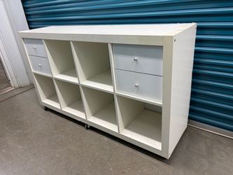 Book shelf with drawers and caster