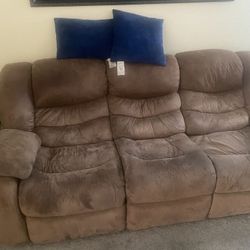 Sofa, loveseat, coffee table, 2 end tables
