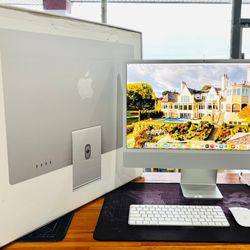 APPLE IMAC 24” 2021 M1 CHIP 16GB RAM 1TB Fully Functional