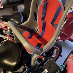 Toddler bike seat in great working condition