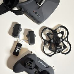 BETAFPV Aquila16 FPV Kit – Complete Set (Drone + Goggles + Controller + Batteries) 