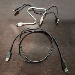 Various USB Cords (3)