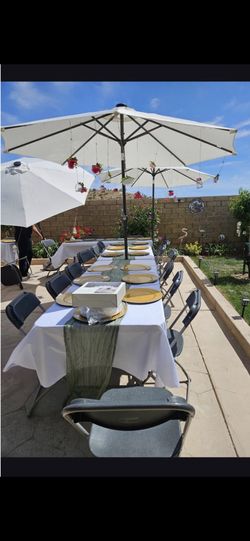 Umbrellas for R-e-n-t