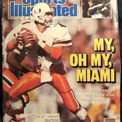 Sports Illustrated October 12, 1987 My Oh My Miami