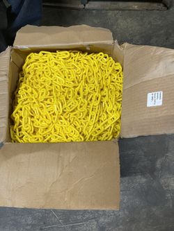 Plastic Chain 500’ Crowd Control