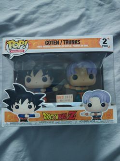 Funko Pop Goten Trunks 2 pack Fusion Dance Dragon Ball Z