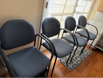 Blue chairs