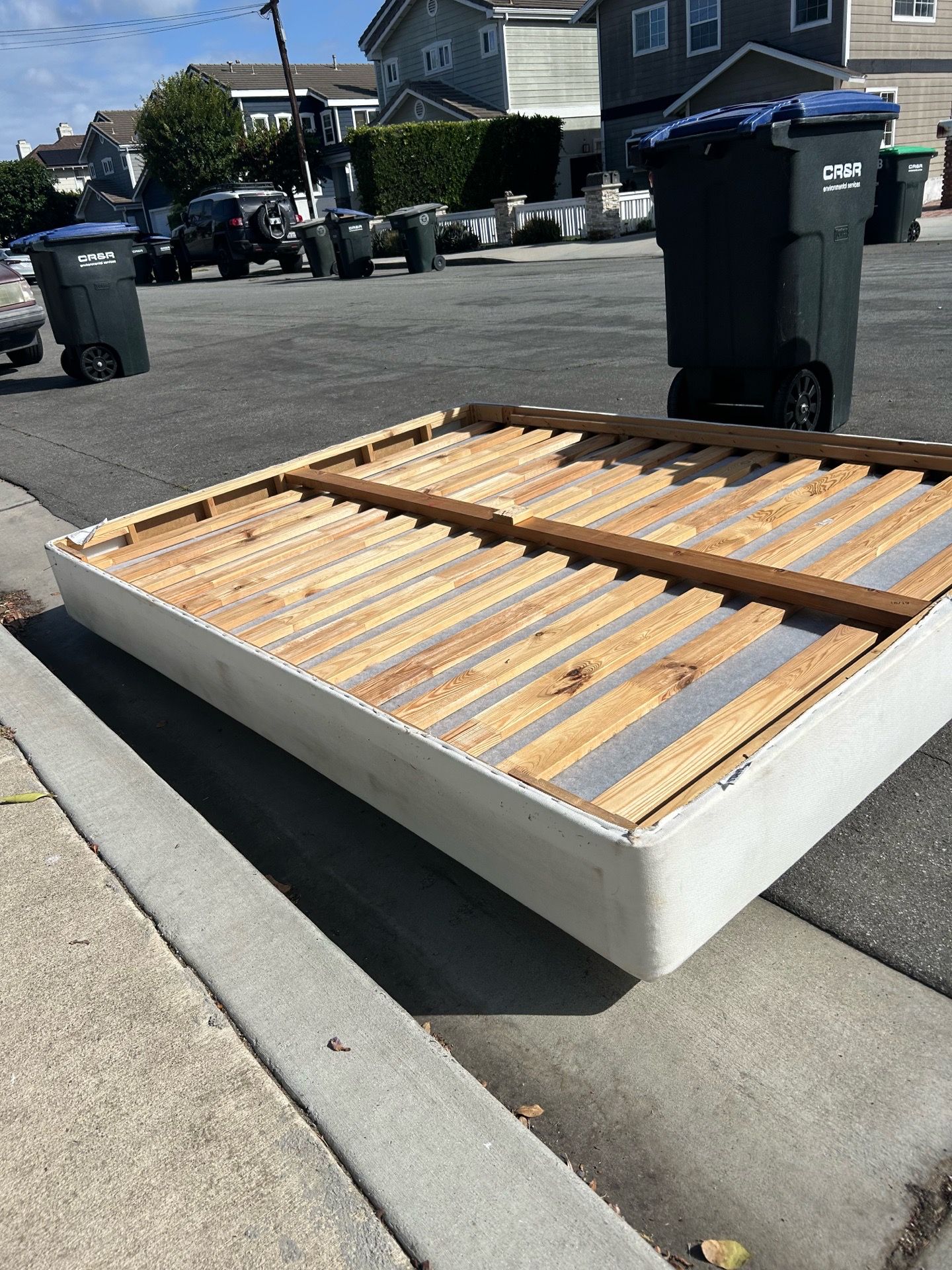 Free queen size box spring