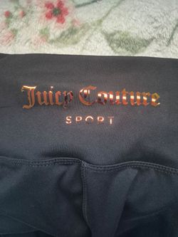 Juicy Couture Sport Black Leggings Size Small