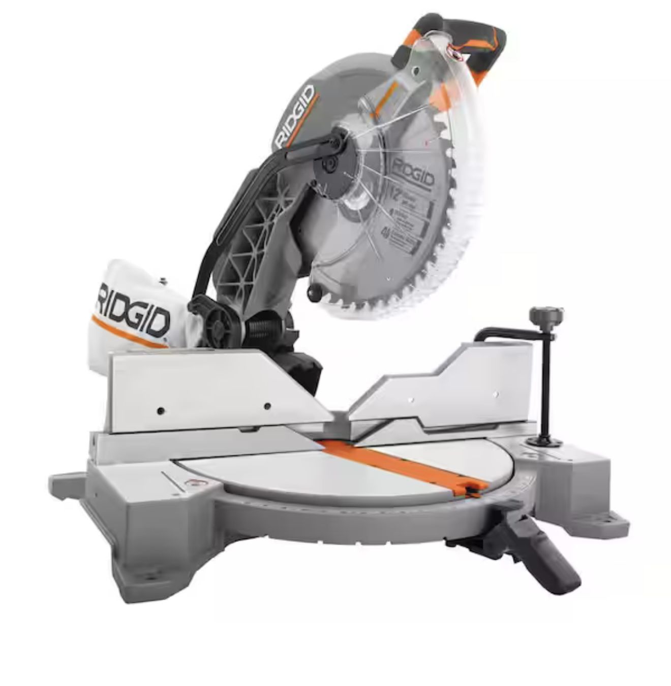 RIDGID 15 Amp Corded 12 in. Dual Bevel Miter Saw with LED Cutline Indicator